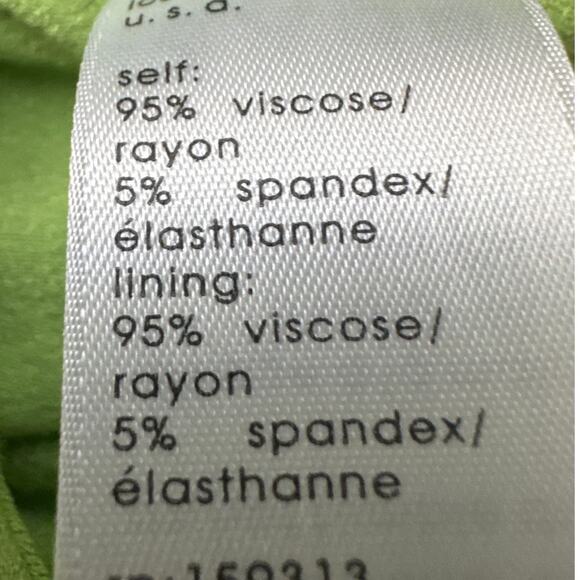 Naked Wardrobe Crop Top  Lime Green Knot Front Nordstrom Size XL NWT Edgy Style - Picture 8 of 8